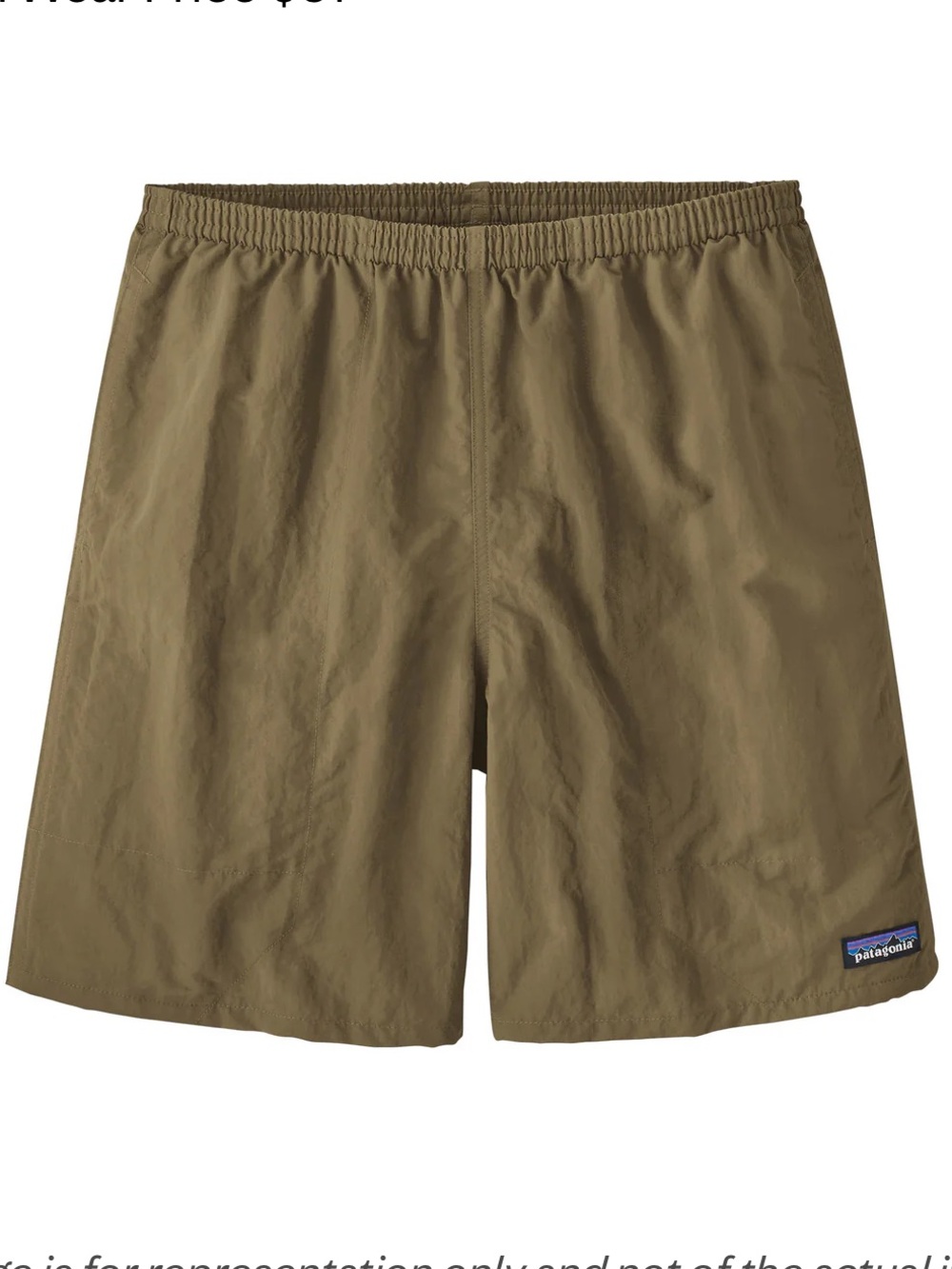 Patagonia Men’s Baggie Shorts 6” inseam